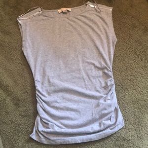 MK shirt—super cute as a maternity shirt!